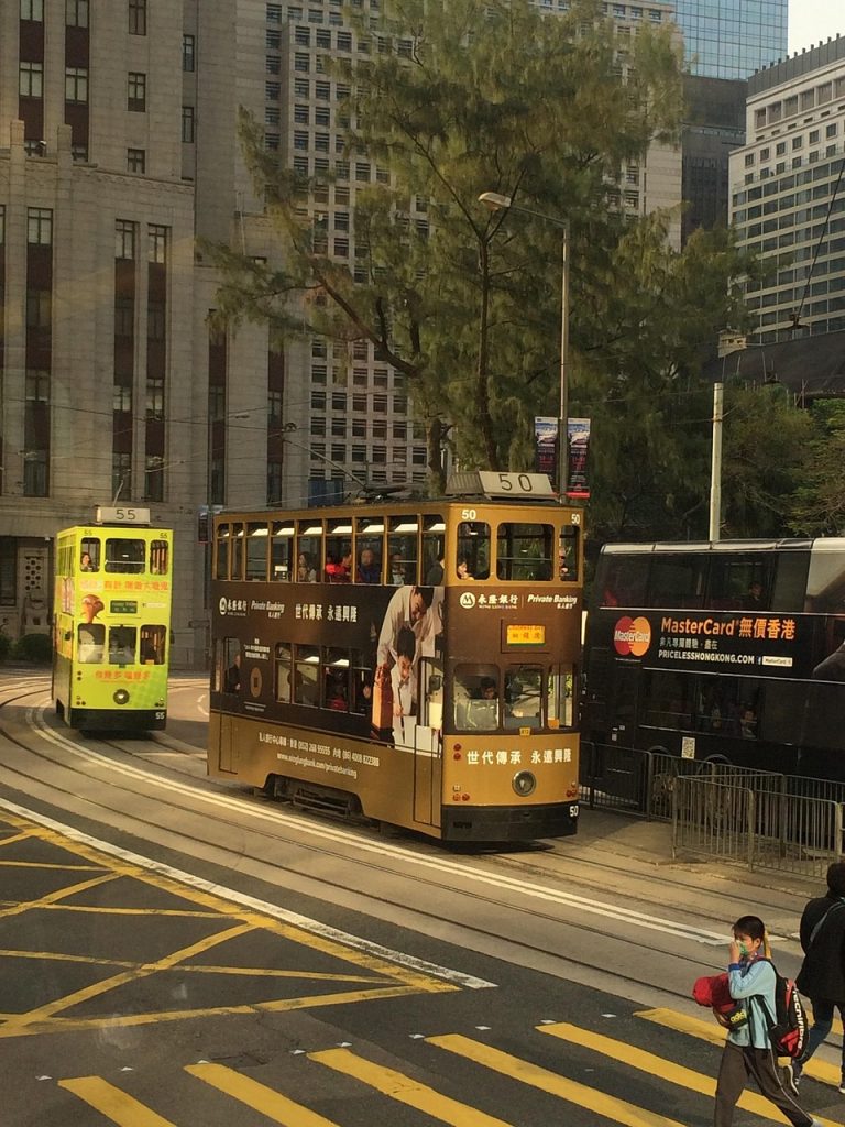 hongkong, street view, bus, square bus, hongkong, hongkong, hongkong, hongkong, hongkong, bus